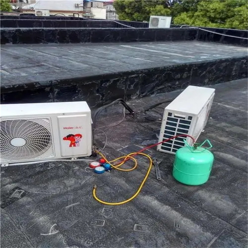 深圳福田车公庙新安装的格力空调漏氟维修